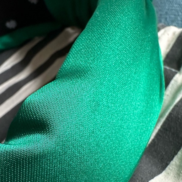 Lele Sadoughi Green Silk headband - Picture 6 of 6